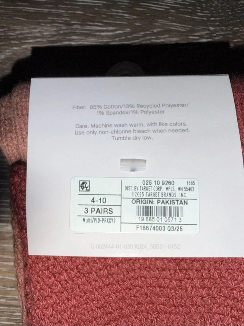 Woman’s Ankle Socks 4-10 Universal Thread & Auden
